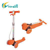 LS-309 Trottinette à 3 roues pour enfants avec système de pliage facile, trottinette de haute qualité, nouvelle trottinette provenant de l'usine d'origine