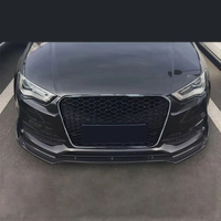 Calandre avant pour Audi A3 S3 8V 2013-2016 |   ABS Nouveau Chrome de Haute Qualité |   Grille personnalisée RS3 en stock aux États-Unis |   Accessoires Gratuits |