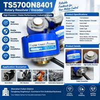 Capteur de positionnement industriel TS5700N8401 : Encodeur résolvant rotatif et capteur de retour de servomoteur pour l'automatisation industrielle