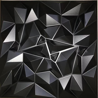 Panneau mural 3D en PVC diamanté, design moderne pour l'intérieur