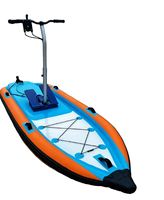 Tapis flottant SUP à pédale, grand format, plat, monoplace, résistant à l'usure, facile à ranger, pour rivière, de Chine, Lumark, OEM, logo personnalisé