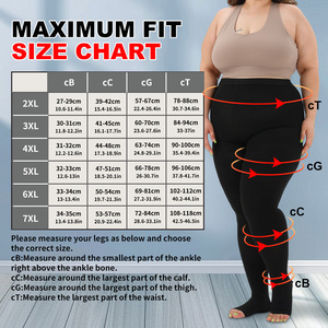 <span class=keywords><strong>Collant</strong></span> de compression tricoté <span class=keywords><strong>noir</strong></span> à bout ouvert en Spandex/Nylon, 20-30 mmHg, pour varices, hiver et été – Grande Vente - Product Image 4