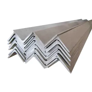 Factory Supplier Hot Rolled China Steel Angles ASTM A36 SS400 S235 Galvanized Angle Iron Galvanized Carbon Steel Angle Bar