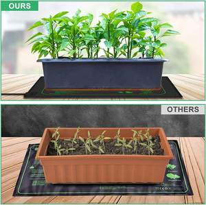 Best Selling Premium Durable Waterproof Seedling <b>Heat</b> <b>Mat</b> with Temperature Display Controller for Indoor <b>Plant</b> Growth - Product Image 5