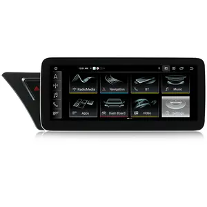 MEKEDE MNX Mais Novo Android Ângulo Redondo Tipo de Tela Stereo Touch Displayer Mp5 Navegação GPS Wifi Internet para Audi A4 2009-2016