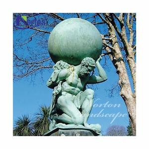 Personalizado al aire libre jardín decoración tamaño real ciudad Parque fundición latón Metal dios griego estatuas bronce escultura <span class=keywords><strong>Atlas</strong></span> Titán arte artesanal - Product Image 3