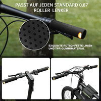 Clignotants sans fil télécommandés pour trottinette M365 transfrontalière, feux d'avertissement haute luminosité, équipement de conduite pour une visibilité améliorée