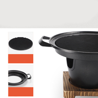 Barbecue grill ménage alcool grill extérieur mini gril à charbon plaque