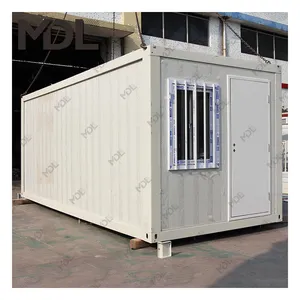 Direct Sales Prefabricated Container House Safe Strong Stable 20 Ft Portable Expandable Prefab Folding House