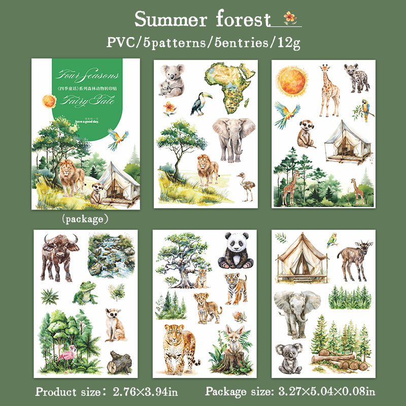 B Summer Tree Forest