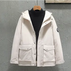 Mäntel, übergroße Casual Fashion Soft shell Custom wasserdichte Wind jacke Winter Puffer Plus Size Jacken für Männer Stylish