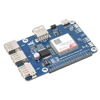 4G LTE Cat-1 IoT Projects GPS Expansion Board HAT untuk PI4B PI5 RasPi RPI Raspberry Pi Zero 2 W 3 Model B 4B 4 5 Kit Lengkap