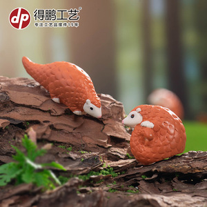 ดีพี มิเนียเจอร์การ์ตูนปางลินเรซิ่นเครื่องประดับรูปสัตว์ตกแต่งเดสก์ท็อปอุปกรณ์ตกแต่งบ้าน - Product Image 4