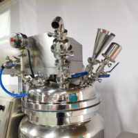 Cuve de mélange homogénéisante cosmétique sous vide en acier inoxydable à haute productivité pour cire, gel, mayonnaise et produits chimiques
