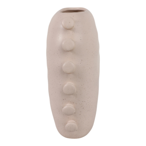 Vaso Decorativo in Ceramica con Dettagli Laterali, Formato Piccolo per Soggiorno, Camera da Letto, Ufficio - Product Image 3