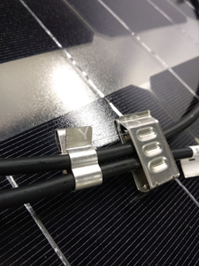 Accessoires d'installation de panneaux solaires SUS 304 Yuens, clip de câble solaire photovoltaïque pour la gestion des câbles électriques, système de montage de carport solaire - Product Image 5