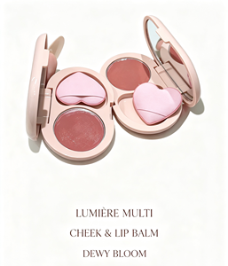 Fard à joues compact bicolore OEM ODM, deux tons pêche et rose, couleurs personnalisées, emballage avec logo, cosmétique pour la vente en gros - Product Image 2