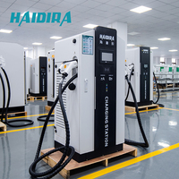 Station de recharge rapide DC HAIDIRA 40kW-480kW IP55 OCPP CCS1 CCS2 GB/T à double connecteur pour véhicules électriques