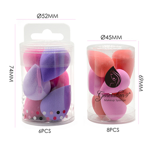 Mini Make-up Schwämmchen <span class=keywords><strong>Set</strong></span> Mini Beauty Schwamm Rosa Ei-Form Latexfrei Ungiftig Waschbar für Foundation Puder Concealer - Product Image 4
