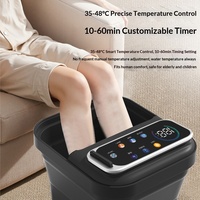 Chauffage PTC à température constante avec affichage numérique LED grand écran, pliable, entièrement automatique, massage, télécommande intelligente