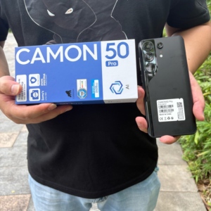 Camon 50 Pro ดีไซน์กันน้ำและกันฝุ่นสำหรับโทรศัพท์มือถือ รองรับเครือข่าย 5G ปลดล็อกด้วยลายนิ้วมือ ปลดล็อกด้วยใบหน้า รองรับ 5G - Product Image 5