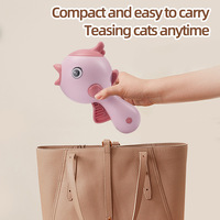 Lanzador de Golosinas Interactivo de Plástico Personalizado para Mascotas, Juguete Educativo para Perros, Gatos y Hámsteres, para Entrenamiento en Interiores/Exteriores, Disparador Manual de Snacks