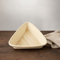 Panier de levage en rotin naturel, sans éclats, design en rotin, avec doublure en coton, pour la levée professionnelle du pain, directement de l'usine
