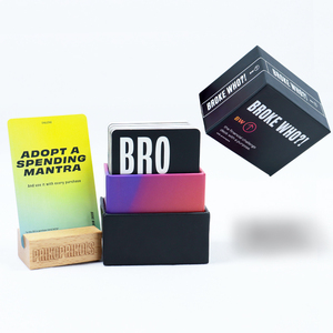 Chất Lượng Hàng Đầu Bán Buôn Gia Đình Bạn Bè Vui <span class=keywords><strong>Board</strong></span> Game In Ấn Uống Chơi Thẻ Tùy Chỉnh Trò Chơi Thẻ - Product Image 2