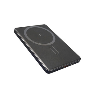 Ultra Slim 8 mét từ ngân hàng điện không dây 5000mAh/10000mAh PD 20 Wát sạc nhanh, 15 Wát sạc không dây cho các thiết bị di động - Product Image 1