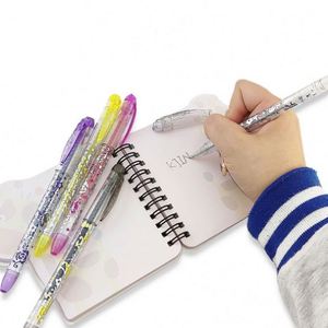 Juego de Bolígrafos de Gel Multicolores de 0.5/1.0 mm con Purpurina para Tatuajes Temporales de Piel, para Niños, Estudiantes, Manualidades, Pintura y Graffiti - Product Image 1