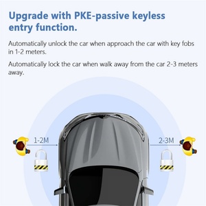 Kit de clé intelligente universelle EASYGUARD PKE compatible avec les véhicules Mercedes équipés d'un bouton de démarrage OEM d'usine, ajoute 2 télécommandes - Product Image 5