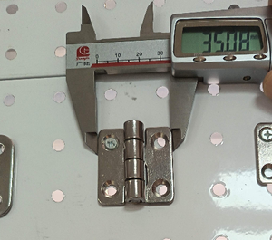 <b>Heavy</b> <b>Duty</b> Stainless Steel Butt Hinge Industrial Cabinet Hardware for Electrical Power Distribution <b>Box</b> Equipment - Product Image 3