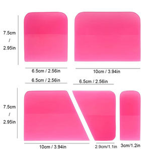 <span class=keywords><strong>Raclette</strong></span> souple voiture PPF Film emballage vinyle grattoir teinter fenêtre verre eau décapant outil - Product Image 4