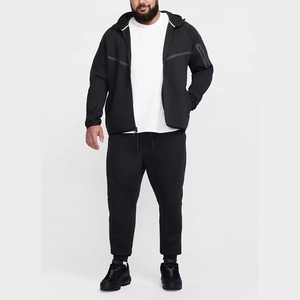 Sudadera con Capucha <span class=keywords><strong>Tech</strong></span> <span class=keywords><strong>Noir</strong></span> de Primera Calidad, Tejido Polar Suave y Grueso, para Otoño, Transpirable, Ecológica, Corte Holgado, Venta al Por Mayor - Product Image 5