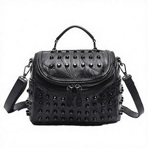Bolso de Hombro con Lazo de Puntos Sencillos para Mujer, Nueva Moda Otoño Invierno 2026, Bolso de Mano de PU para Viajes Diarios con Cierre Único - Product Image 2