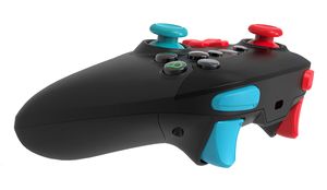 Contrôleur de <span class=keywords><strong>jeu</strong></span> sans fil BT Pro pour <span class=keywords><strong>Switch</strong></span> Pro/PC avec moteur vibrant et bouton turbo et détection de mouvement - Product Image 4