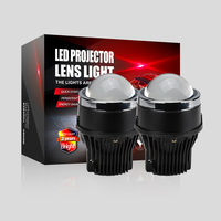 3 pulgadas Bi lámpara de niebla llevada proyector para Nissan Juke/x-trail/qashqai J10/altima/navara/rogue/viceversa/sentra Tuning
