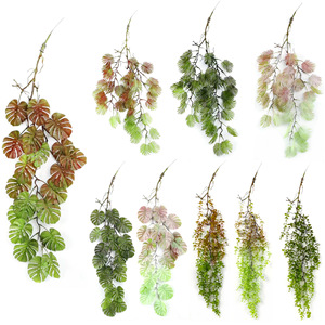 Guanyi Guirlandes artificielles de Monstera à suspendre, Décoration murale végétale intérieure et extérieure, Feuilles de plantes de 60 cm de longueur - Product Image 5