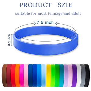 สายรัดข้อมือยางซิลิโคนโลโก้ตามสั่ง - Product Image 2