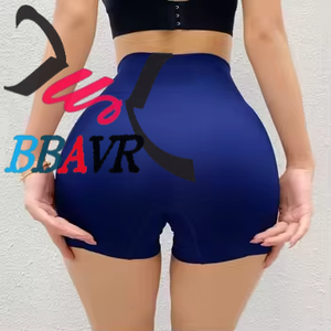 Shorts de sport et de yoga pour femme, taille haute, fins, sans coutures, séchage rapide, coupe ajustée, pour le cyclisme et comme leggings - Product Image 4