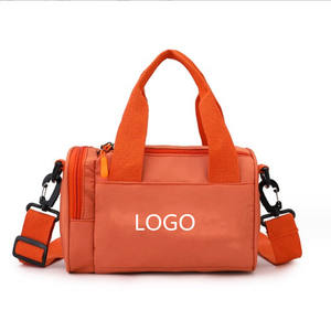 Bolsa de lona deportiva de viaje personalizada Patrón de cilindro Yoga Gimnasio Fitness Bolsa de lona impermeable - Product Image 1