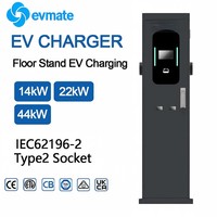 14kW 22kW 44kW Steckdosen-Version Dual-Gun AC EV-Ladegerät GB/T Typ2 Wandmontage Heim- und Gewerbe-OCPP-Ladestation