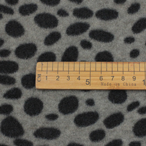 Nuevo producto Anti-pilling Black Dot Impreso Barato a granel 100% Poliéster Tejido de manta de lana polar de punto - Product Image 4