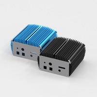 Boîtier d'amplificateur de puissance en alliage d'aluminium usiné CNC coque extrudée pour boîtier pour équipement audio avec technologie d'électroérosion à fil