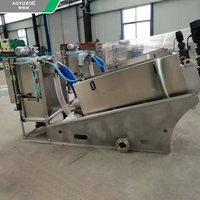 Équipement automatique de presse à vis de machine de déshydratation de boue d'opération facile