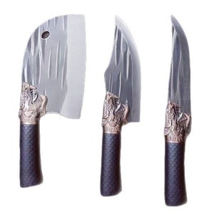 Longquan Hand Forged Stainless Steel Meat Slicing Knife 8-9.9in Blade Kitchen Chopping Knife - Product Image 5