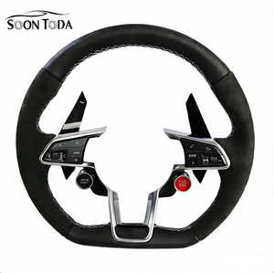 Volante de Fibra de Carbono SOON TODA para Audi A4 2018 A3 B9 B8.5 S3 Rs7 Alcantara 2016 Audi S3 Alcantara Rs3 8v <span class=keywords><strong>S</strong></span> <span class=keywords><strong>Line</strong></span> - Product Image 1
