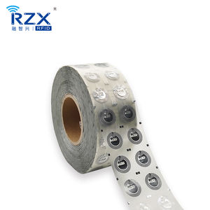 सस्ता 13.56mhz राउंड प्रोग्राम योग्य <span class=keywords><strong>nfc</strong></span> dia 25 मिमी रोल गीला innfc स्मार्ट स्टिकर टैग - Product Image 6