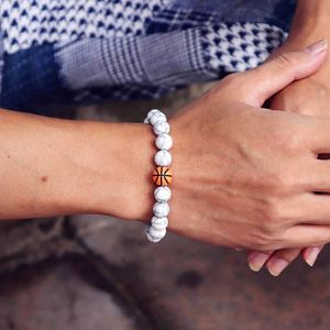 Bracelet en pierre naturelle avec perles de verre colorées, énergie Reiki, qualité supérieure, sans surmarge intermédiaire, prêt pour l'e-commerce - Product Image 4