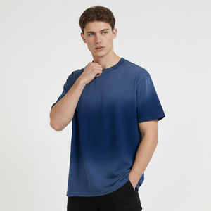 เสื้อยืดคอตตอน 100% แบบยูนิเซ็กส์ ทรงโอเวอร์ไซส์ น้ำหนัก 240 กรัม ผ้าถัก แขนสั้น สีพื้น ไม่มีลาย สไตล์วินเทจ ล้างสีแบบมิเนอรัล สำหรับสตรีทแวร์ ขายส่ง รับผลิตแบบ OEM - Product Image 2